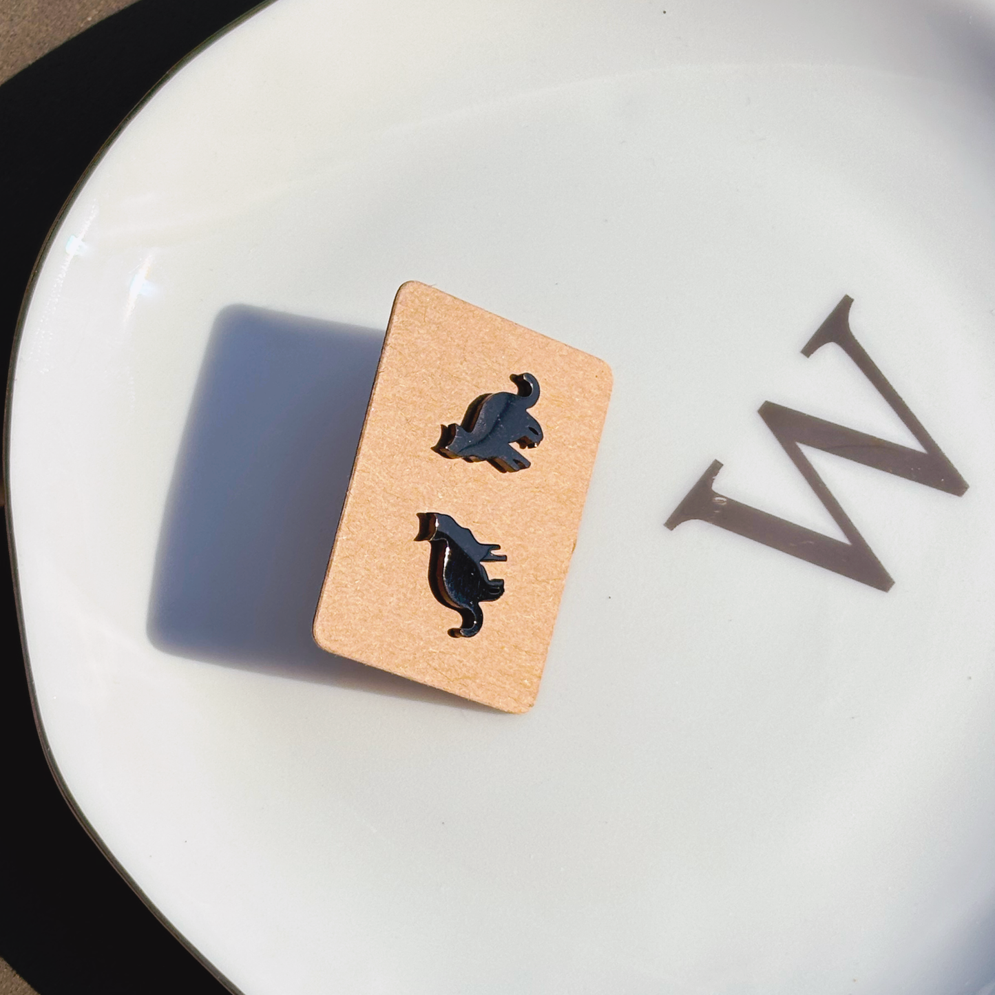 kitty cat studs